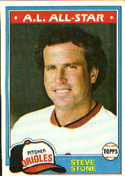 1981 Topps Baseball Cards      520     Steve Stone